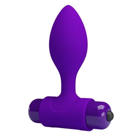 Korek analny Vibra Butt Plug 9 cm z wibracjami - 1