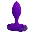 Korek analny Vibra Butt Plug 9 cm z wibracjami - 1