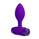 Korek analny Vibra Butt Plug 9 cm z wibracjami - 2