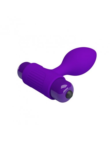 Wibrujący korek analny Vibra Butt Plug Purple - Kulki i korki analne wibrujące - 3