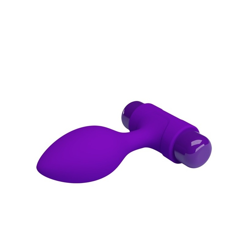 Korek analny Vibra Butt Plug 9 cm z wibracjami - 4