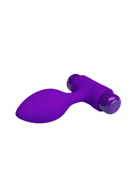 Wibrujący korek analny Vibra Butt Plug Purple - Kulki i korki analne wibrujące - 4