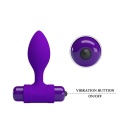 Korek analny Vibra Butt Plug 9 cm z wibracjami - 6