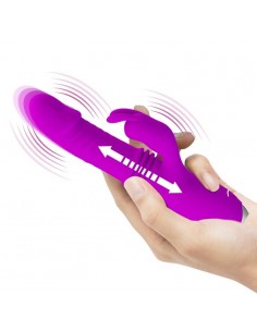 Wibrator króliczek DOROTHY USB 3 Thrusting 12 Vibration - Wibratory Króliczki - 1 2