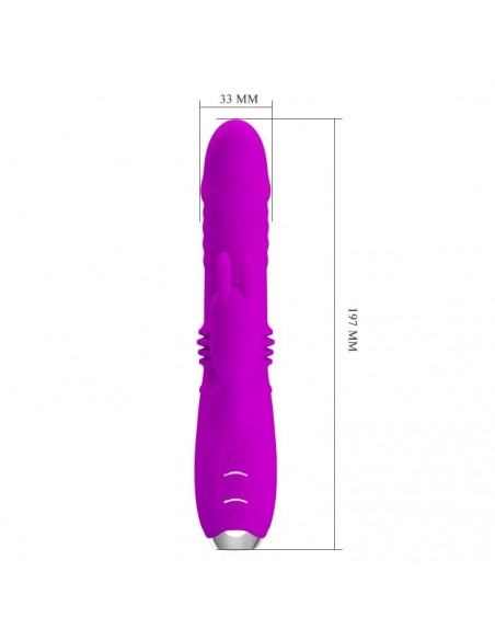 Wibrator króliczek DOROTHY USB 3 Thrusting 12 Vibration - Wibratory Króliczki - 7