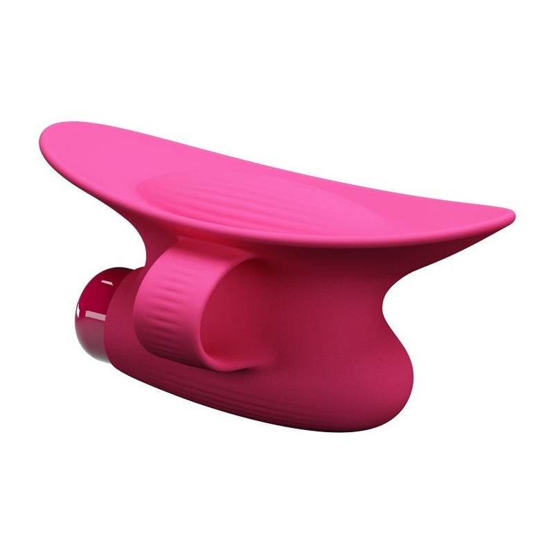 Stymulator łechtaczki Nelly z elastyczną końcówką w kształcie języka, 19,8 cm - 1