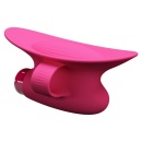 Stymulator łechtaczki Nelly z elastyczną końcówką w kształcie języka, 19,8 cm - 1
