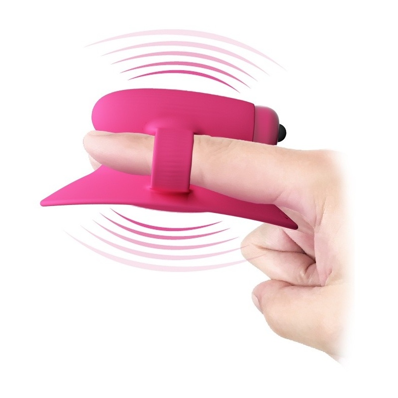 Stymulator łechtaczki Nelly z elastyczną końcówką w kształcie języka, 19,8 cm - 6