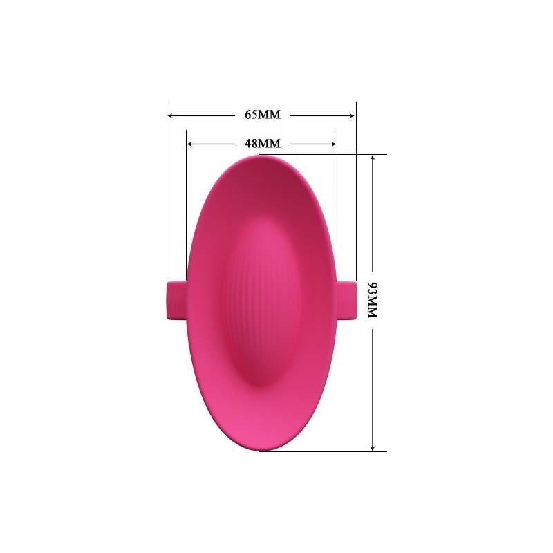 Stymulator łechtaczki Nelly z elastyczną końcówką w kształcie języka, 19,8 cm - 7