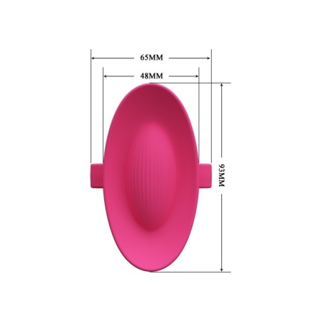 Stymulator łechtaczki Nelly z elastyczną końcówką w kształcie języka, 19,8 cm - 7