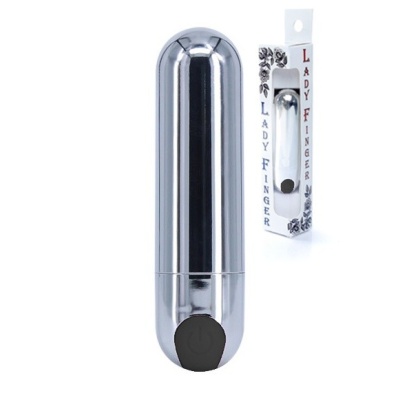Wibrator punktowy Strong Bullet srebrno-czarny USB 10 funkcji - 1