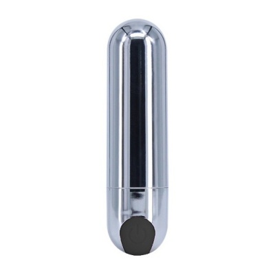 Wibrator punktowy Strong Bullet srebrno-czarny USB 10 funkcji - 1 2