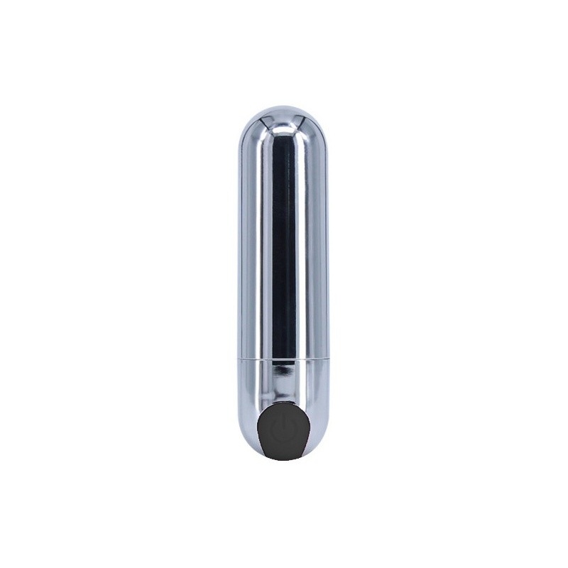 Wibrator punktowy Strong Bullet srebrno-czarny USB 10 funkcji - 2