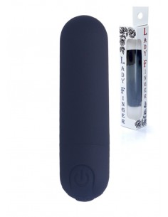 Mini wibrator Strong Bullet Vibrator Black USB 10 Function - Wibratory Mini - 1