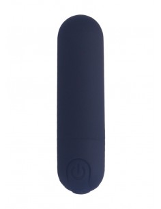 Mini wibrator Strong Bullet Vibrator Black USB 10 Function - Wibratory Mini - 1 2