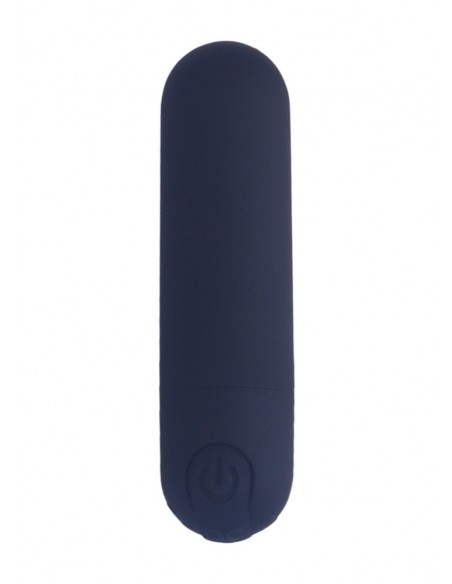 Mini wibrator Strong Bullet Vibrator Black USB 10 Function - Wibratory Mini - 2