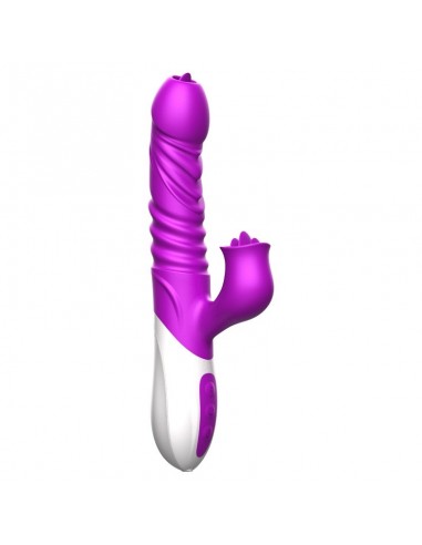 Wibrator króliczek USB 10 Funkcji Wibracji + Grzanie - Wibratory Króliczki - 1