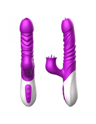 Wibrator króliczek USB 10 Funkcji Wibracji + Grzanie - Wibratory Króliczki - 2