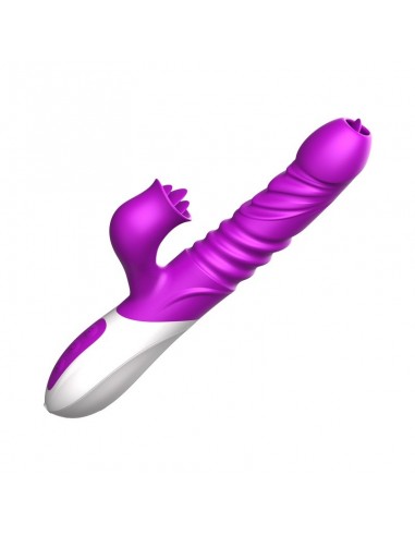 Wibrator króliczek USB 10 Funkcji Wibracji + Grzanie - Wibratory Króliczki - 3