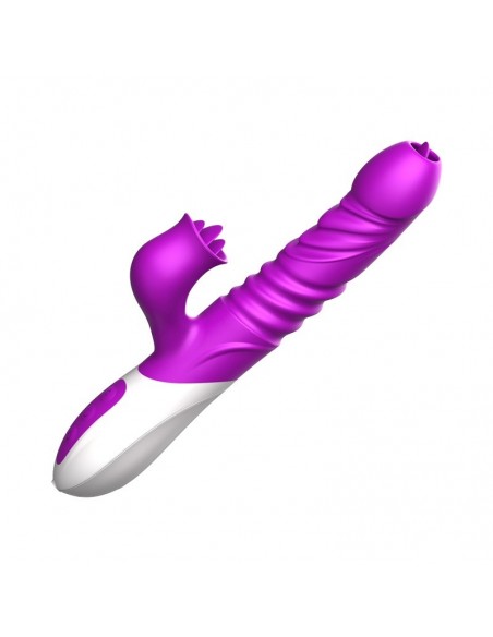 Wibrator króliczek USB 10 Funkcji Wibracji + Grzanie - Wibratory Króliczki - 3