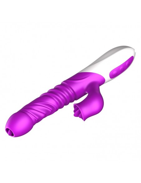 Wibrator króliczek USB 10 Funkcji Wibracji + Grzanie - Wibratory Króliczki - 6