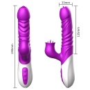 Wibrator króliczek USB 10 Funkcji Wibracji + Grzanie - 7