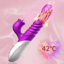 Wibrator króliczek USB 10 Funkcji Wibracji + Grzanie - 8