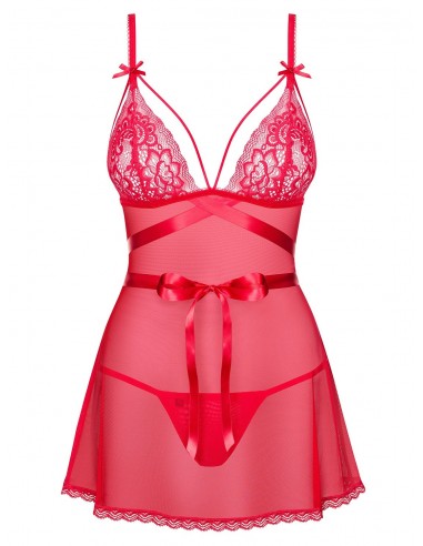 Lovlea babydoll czerwona S/M - Babydoll - 5