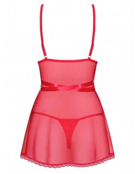 Lovlea babydoll czerwona S/M - Babydoll - 6