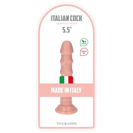 Dildo z przyssawką Ugo 14,5 cm cielisty - 2