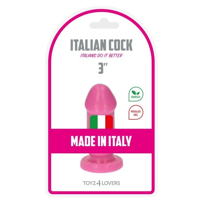 Dildo analny Mio Pink 8 cm (3,1 cala) x 3,5 cm (1,4 cala) Różowy - 7
