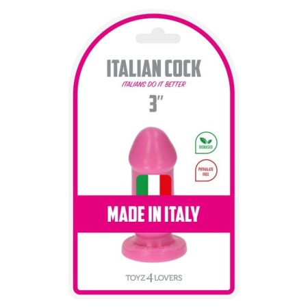 Dildo analny Mio Pink 8 cm (3,1 cala) x 3,5 cm (1,4 cala) Różowy - 7