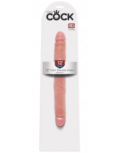Podwójne dildo KC 12" Slim Double Dildo - Dilda podwójne - 1 2