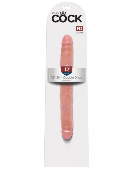 Podwójne dildo KC 12" Slim Double Dildo - Dilda podwójne - 2
