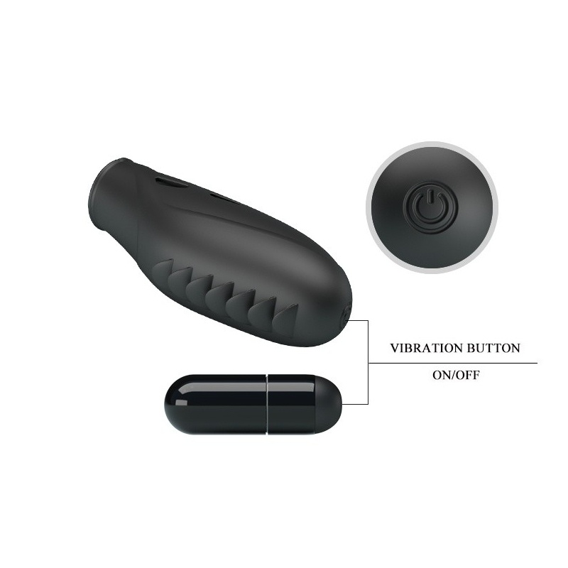 Wibrator palcowy GILO 18 mm, długość 7,8 cm - 9