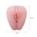 Masturbator Little Butt Multispeed z wibracjami i dwoma otworami, wys. 14 cm - 7