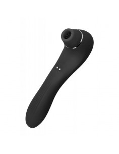 Bezdotykowy Stymulator Łechtaczki i Wibrator Punktu G Midnight Quiver - Wibratory Bezdotykowe - 1