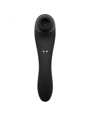 Bezdotykowy Stymulator Łechtaczki i Wibrator Punktu G Midnight Quiver - Wibratory Bezdotykowe - 5