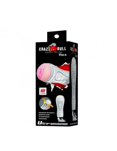 Ciasny Masturbator Z Przyssawką I 12 Funkcjami Wibracji - Masturbatory i Sztuczne pochwy - 10