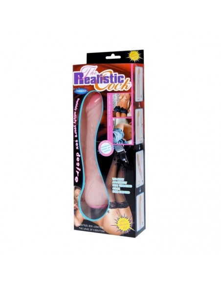 Realistyczny wibrator BAILE - The Realistic Cock Multispeed - Wibratory Realistyczne - 7