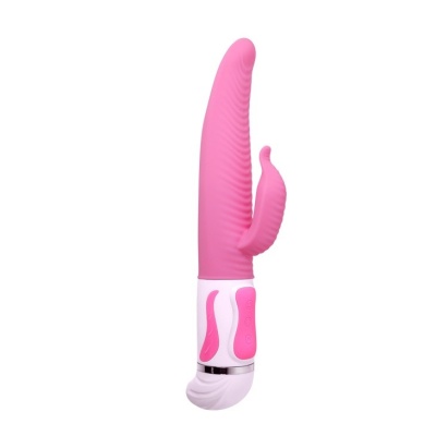 Wibrator króliczek ANTOINE BW-063009 - 12 wibracji, 4 rotacje, elastyczny silikon, 26,5 cm - 1