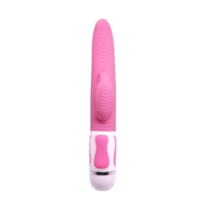 Wibrator króliczek ANTOINE BW-063009 - 12 wibracji, 4 rotacje, elastyczny silikon, 26,5 cm - 1 2
