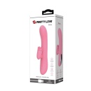Wibrator króliczek Gina — obrotowy język, 7 funkcji wibracji, 20,5 cm - 9