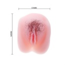 Masturbator Anthea Magic Flesh z wibrującym jajeczkiem - 16 cm - 3