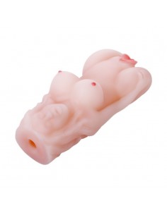 Masturbator Piękne Ciałko I Ciasna Wagina Wibrująca - Masturbatory i Sztuczne pochwy - 1 2