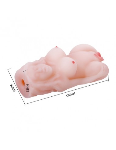 Masturbator Piękne Ciałko I Ciasna Wagina Wibrująca - Masturbatory i Sztuczne pochwy - 7