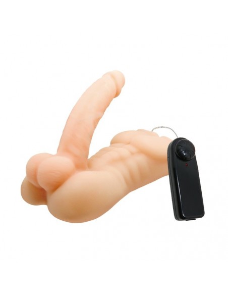 Wibrujące dildo z ciałem BAILE  - Temptation Bigger Man, Multispeed - Wibratory Realistyczne - 1