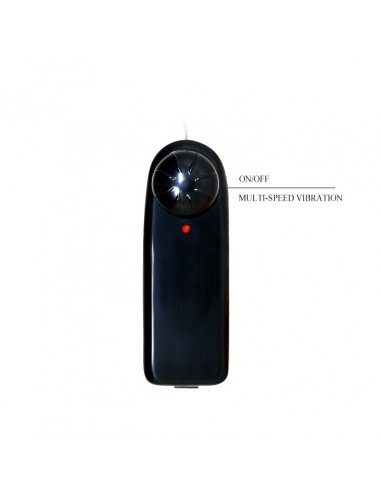 Wibrujące dildo z ciałem BAILE  - Temptation Bigger Man, Multispeed - Wibratory Realistyczne - 6