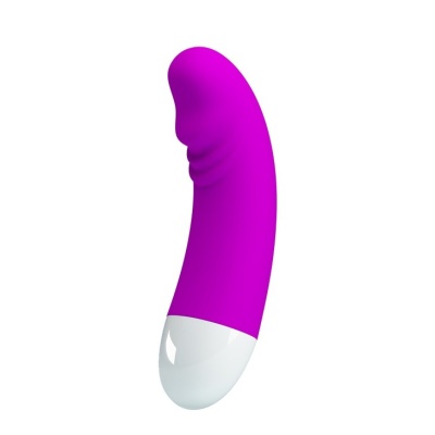 Luther - zakrzywiony wibrator silikonowy z 30 funkcjami wibracji, 12,5 cm długości i 3 cm średnicy - 1