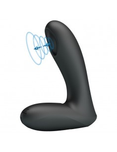 Stymulator Prostaty z Pulsacjami i Pilotem Archenemy USB Czarny - Masażery i stymulatory prostaty - 1